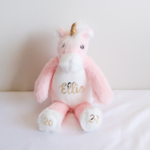 Personalised Unicorn Plush