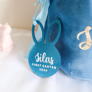 Gifts For Baby: Personalised "First Easter 2024" Bunny Ornament