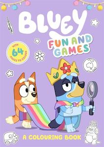 Books: Bluey: Fun and Games: A Colouring Book