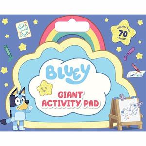 Books: Bluey: Giant Activity Pad: Includes over 70 Stickers