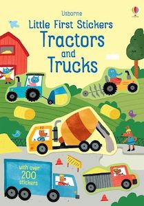 Books: Little First Stickers Tractors and Trucks