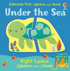 Books: Usborne First Jigsaws: Under the Sea