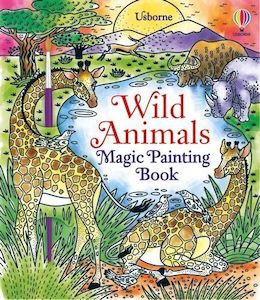 Books: Wild Animals Magic Painting Book