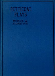 Books: Petticoat Plays