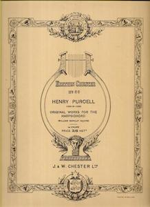 Henry Purcell - Original Works for the Harpsichord, 4 volumes