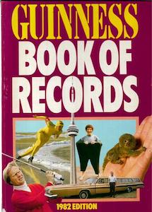 Guinness Book Of World Records 1982 by Norris McWhirter