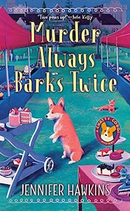 Second hand book: Murder Always Barks Twice by Jennifer Hawkins