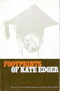 Second hand book: Footprints of Kate Edger by Molly J. Mabee and Winifred Macdonald