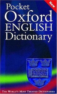 Second hand book: Pocket Oxford English Dictionary by Sara Hawker