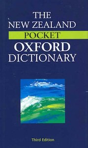 The New Zealand Pocket Oxford Dictionary by Tony Deverson