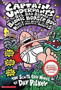 Scholastic Books (Trade) Captain Underpants And The Big Bad (Set Of 6) by Dav Pilkey