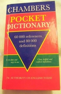 Chambers Pocket English Dictionary by Catherine Schwarz