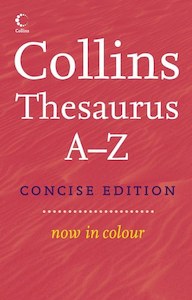 Collins Concise Thesaurus A-Z by Na