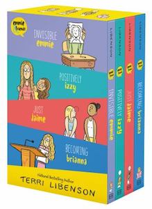 Emmie and Friends 4-Book Box Set Invisible Emmie, Positively Izzy, Just Jaime, B…