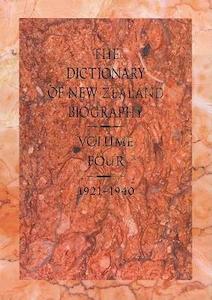 Dictionary of New Zealand Biography Vol 4: 1921-1940