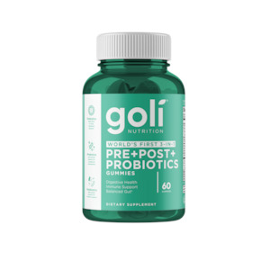 Health supplement: Goli Pre+Post+Probiotics Gummies