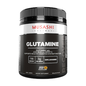 Health supplement: Musashi Glutamine 350g