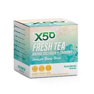 Health supplement: X50 Fresh Tea 60serve