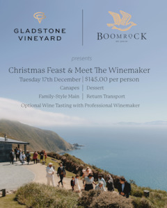 Christmas Feast & Meet The Winemaker - 17th December