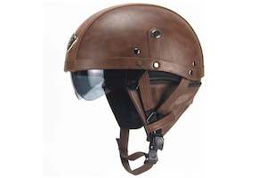 Bicycle and accessory: Retro Helmet. Tan