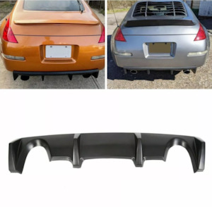 Nissan 350z / Fairlady Z / Z33 J Style Rear Diffuser