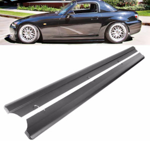 Honda S2000 DF Style Side Skirt Extensions - Plastic