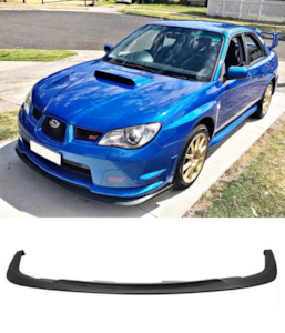 Boosted Kiwi: Subaru Impreza WRX STI Hawkeye OEM Style Front Lip (V10 2005 - 2007) - Plastic