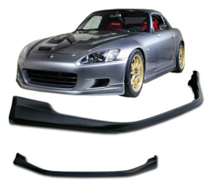 Honda Civic S2000 AP1 Front Lip (GRS Style) - Plastic