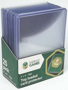 LPG Top Loaded Card Protector 3"x4" 35pt - 25Pack