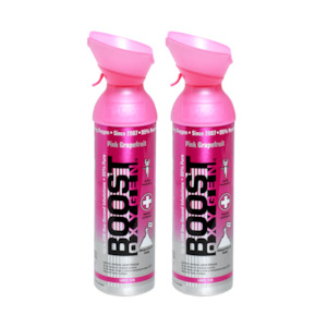 2 Pack: Boost Oxygen Pink Grapefruit - Large 10L - 2 Pack