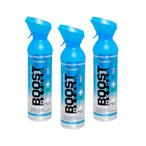 Boost Oxygen Peppermint - Large 10L - 3 Pack