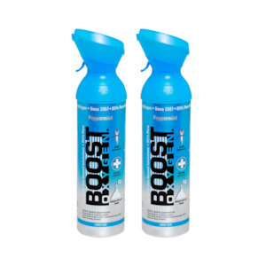 2 Pack: Boost Oxygen Peppermint - Large 10L - 2 Pack