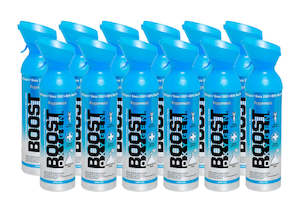 12 Packs: Boost Oxygen Peppermint - Large 10L - 12 Pack