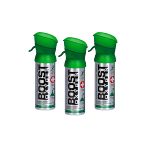 3 Packs: Boost Oxygen Natural - Pocket Size 3L - 3 Pack