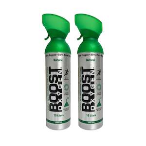 Packs: Boost Oxygen Natural - Large 10L - 2 Pack