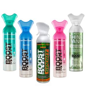 Boost Oxygen Mixed Flavours - Large 10L - 5 Pack