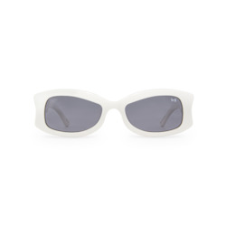 Sunglass: Sidney | White