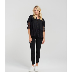 Gail Top Black