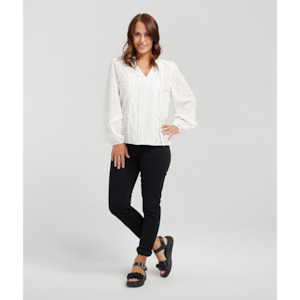 Womenswear: Hazel Blouse White