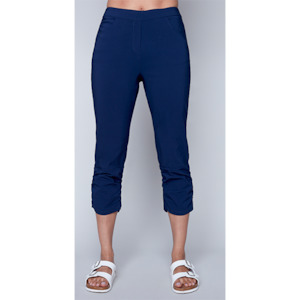 Womenswear: Italian Capri Pants Navy