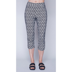 Italian Capri Patterned Pants