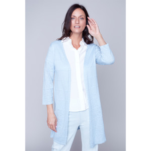 Womenswear: L/S Cardigan Blue