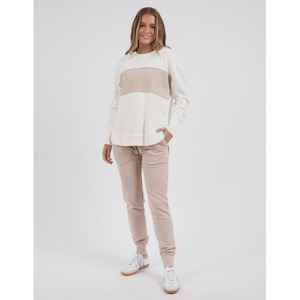 Simplified Tonal Crew White