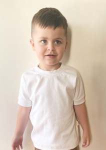 Baby wear: Boxy Tee ® -White