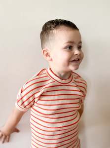 Baby wear: Boxy Tee ® -Nudie Stripe