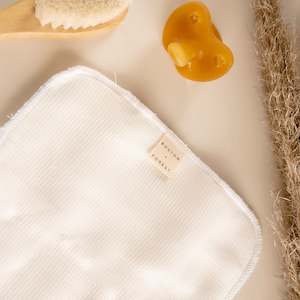 Baby wear: Grubby Faces Cloth ® -White texture