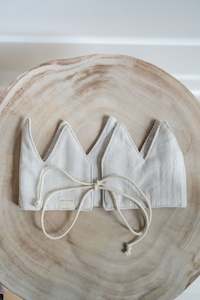 Linen Crown ® -Natural stripe