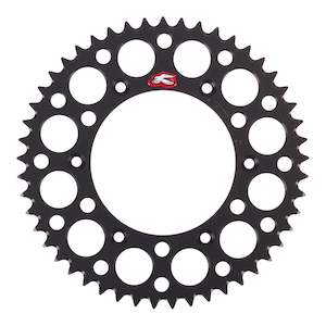 Renthal Sprocket Rear Black 49T Alloy 7075 T6 Grooved