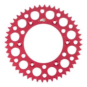 Renthal Sprocket Rear Red 48T Alloy 7075 T6 Grooved