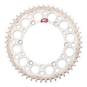 Renthal Sprocket Twinring Silver 48T Bi-Metal Grooved